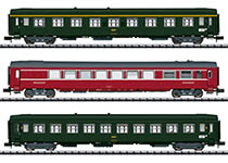076-T18219 - N - Schnellzugwagen-Set Nizza - Paris
